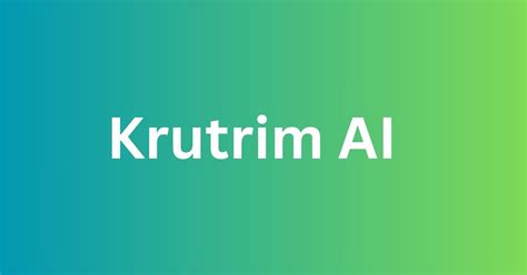 What is Krutrim AI and Why Does it Matter?