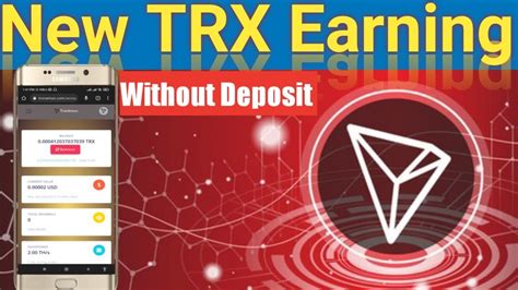 New Trx Earning Website Trx Platform Withdrawal Proof