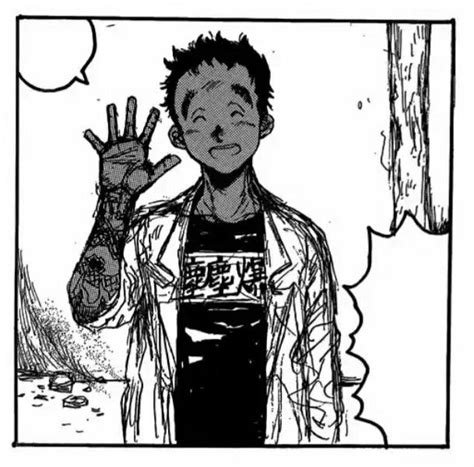 Personagem Kasukabe Haze Do Mang Dorohedoro Homem Baixo Negro De