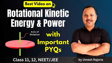 7 Rotational Kinetic Energy Rotational Power Important PYQs