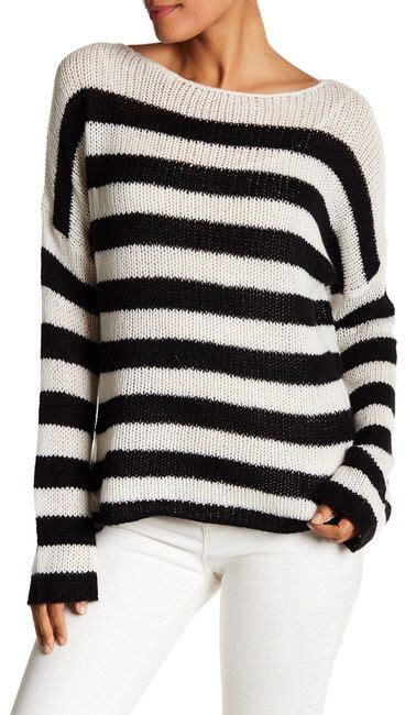 360 Cashmere Nicole Striped Cashmere Sweater Shopstyle Cashmere