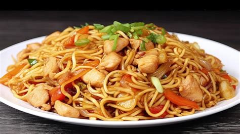 Spicy Garlic Noodles With Chicken Are The Perfect Meal For Those Who