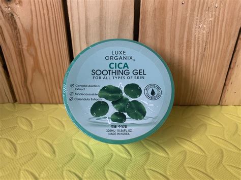 Luxe Organix Cica Soothing Gel Beauty And Personal Care Face Face