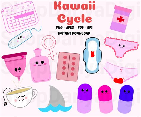 Menstrual Period Clipart