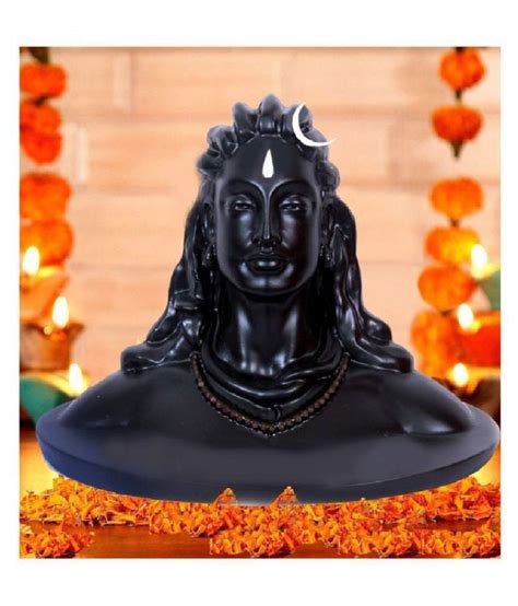 Buy Lord Shiva In Dhyana Mudra Adiyogi Shiva Idol For Home Decor Gift