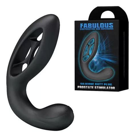 Plug Vibrador De Próstata Estimulador Anal Ponto G Masculino Parcelamento sem juros