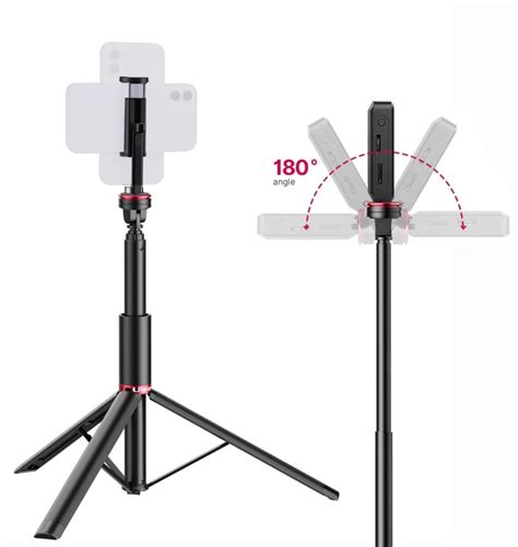 Ulanzi Mt 54 Metal Portable Light Stand With Phone Holder Digital