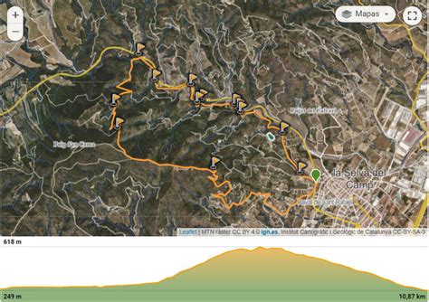 Ruta Senderisme Sencilla Cam Del Rec La Selva Del Camp Amigos