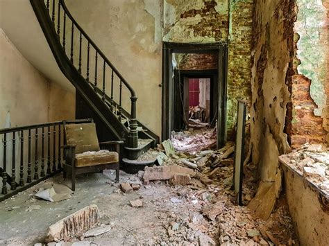 Premium Photo | Interior of abandoned castle