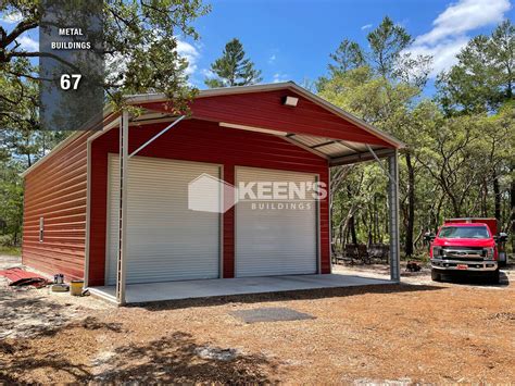 30x40x14 Metal Barngarage Workshop Installed Keens Buildings