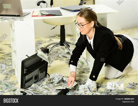 Woman Counting Money Image And Photo Free Trial Bigstock