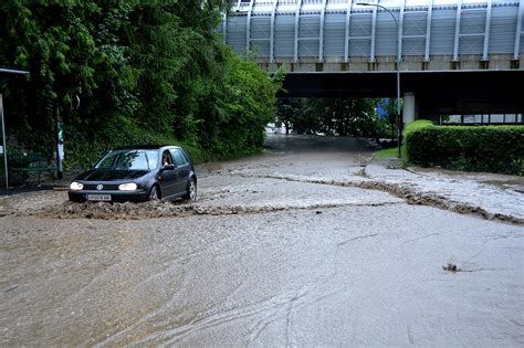 Unwetter Sturm Und Hagel Innsbruck