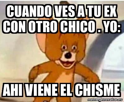 Meme Personalizado Cuando Ves A Tu Ex Con Otro Chico YO Ahi Viene