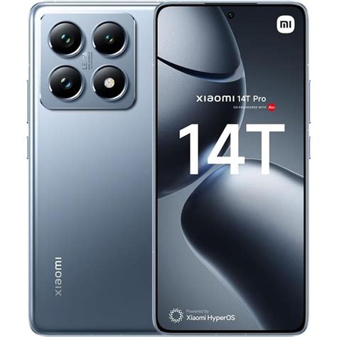 Xiaomi 14T Pro 5G Dual Sim 12GB / 512GB - Titan Blue - EUROPA | Tecnosell