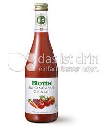 Biotta Gem Se Cocktail Kalorien Kcal Und Inhaltsstoffe Das