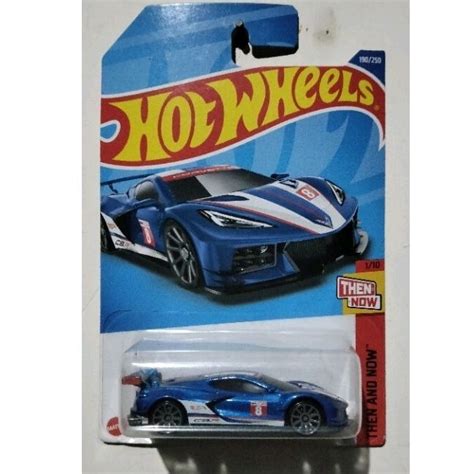 Jual Hot Wheels Corvette C R Then And Now Shopee Indonesia