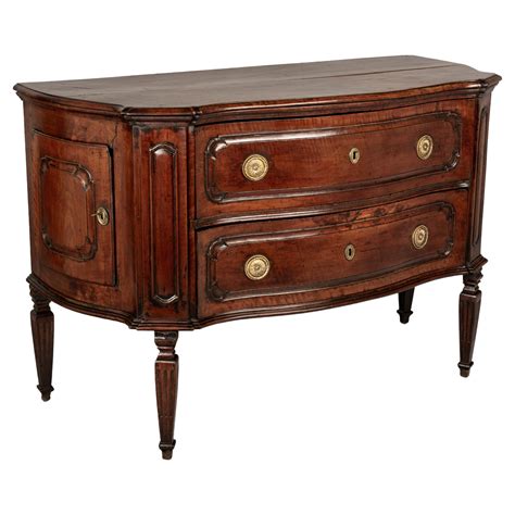 Th Century Dutch Serpentine Front Commode For Sale At Stdibs