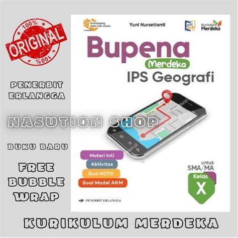 Jual Buku Bupena Merdeka Ips Geografi Kelas X Sma Erlangga