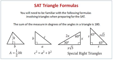 Sat Questions Triangles Examples Solutions Worksheets Videos Activities