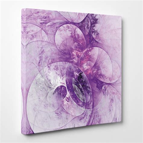 Tableau Toile Design Mauve 3 Des Prix 50 Moins Cher Qu En Magasin