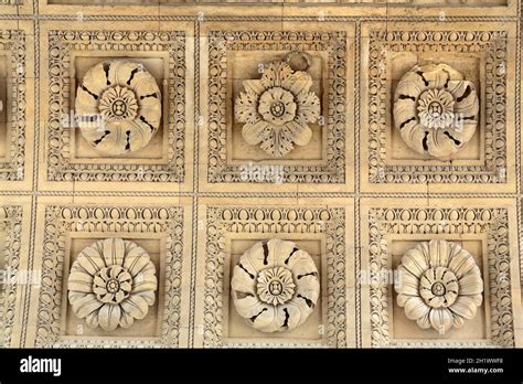 Paris Architectural Fragments Of Triumphal Arch Arc De Triomphe Du