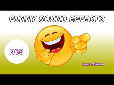 Funny Sound Effect No Copyright Sound Effect Effect Funny Youtube