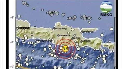 Gempa Hari Ini Info Bmkg Terkini Rabu 5 Juli 2023 Guncang Pacitan