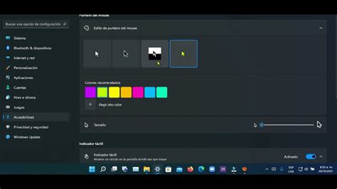 Como Cambiar El Puntero De Tu Mouse En Windows Youtube
