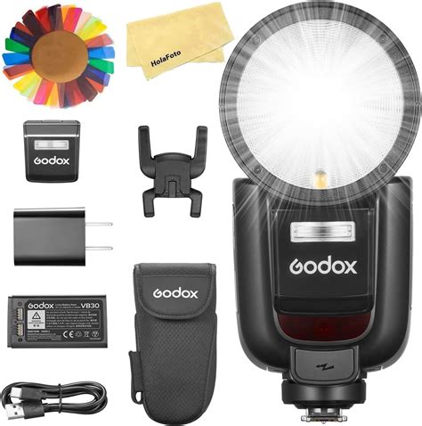 Godox V1 N TTL Round Head Camera Flash Speedlite For Nikon 76Ws 2 4G