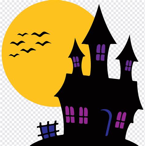 Haunted House Computer Icons House Purple Fictional Character