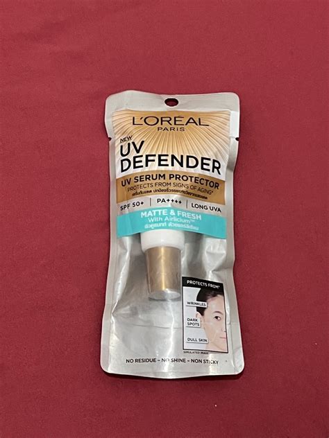 L Oreal Paris UV Defender Matte Fresh Sunscreen Sun Screen Loreal L