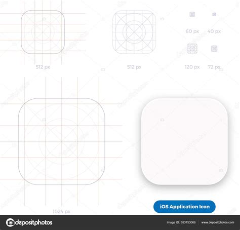 Mobile App Icon Template