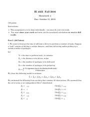 Homeworkassignment Fa Solution Updated Ie Fall Homework