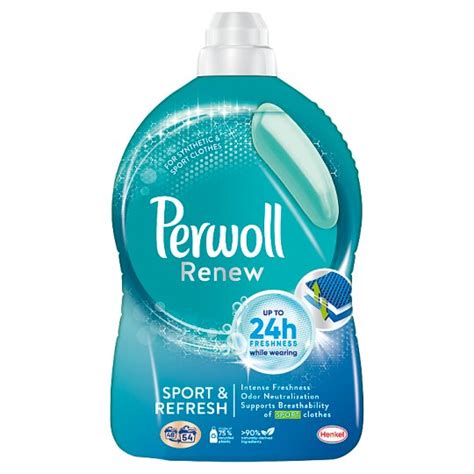 Perwoll Renew Sport Refresh Light Duty Detergent Washes Ml