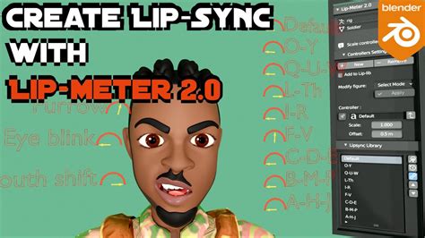 Create Lip Sync In Blender With Lip Meter 2 0 YouTube