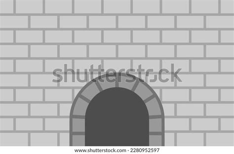 Brick Walls Tunnel Stock Vector (Royalty Free) 2280952597 | Shutterstock