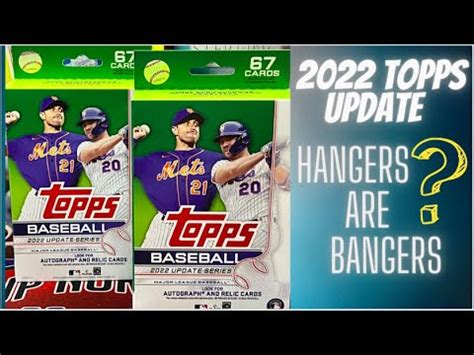 2022 Topps Update Hanger Boxes Are Hangers Bangers YouTube