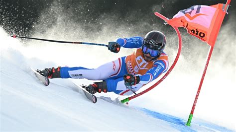 Sports Ski Alpin Vainqueur De La Descente Jeudi Cyprien Sarrazin