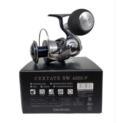 Jual Reel Spinning Daiwa Certate Sw P Jdm Japan Shopee Indonesia