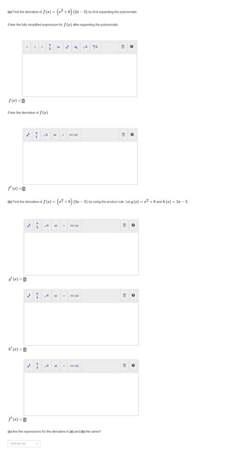 Answered A Find The Derivative Of F X X Bartleby