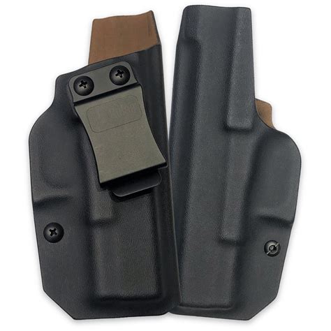 Coldre Pulse Kydex Preto Velado Para Glock Loja Pulse