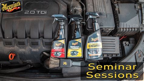 Easy Ways To Clean And Protect Your Engine Bay Seminar Sessions Youtube