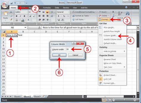 How To Change Column Width In Excel Chart Printable Forms Free Online