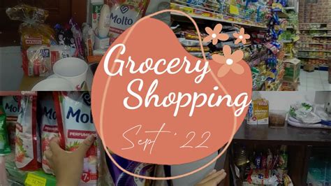 Belanja Bulanan Anak Kos September Grocery Shopping Youtube