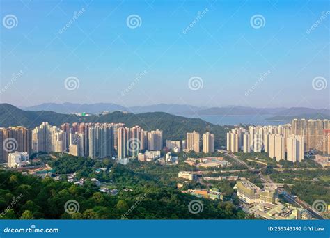 5 May 2022 View Of Po Shun Road At Tseung Kwan O Editorial Photography