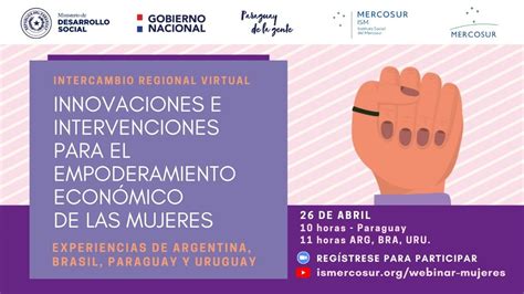 Webinar Empoderamiento Económico De Mujeres Youtube