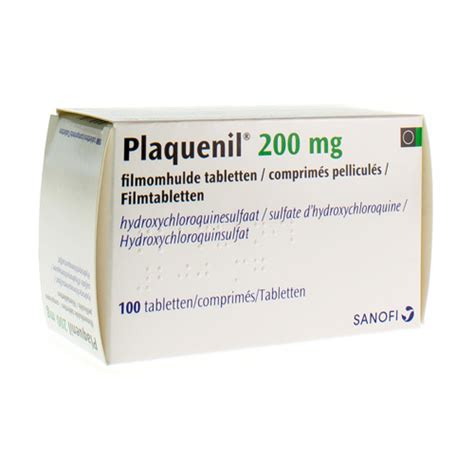 Plaquenil Omhulde Tabl 100 X 200 Mg Apotheek Kestens