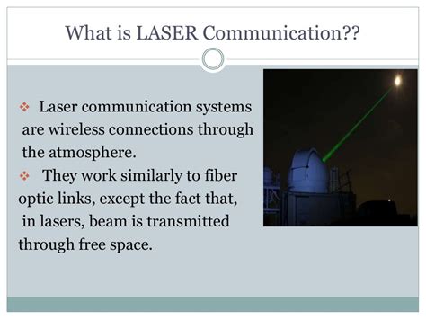 LASER Communication