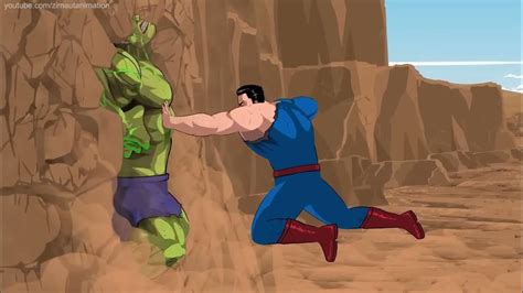 Superman Vs Hulk By Zimaut Youtube