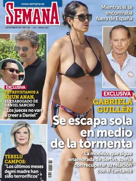 La Seria Advertencia De Gabriela Guillén A Bertín Osborne Pronto Se Sabrá